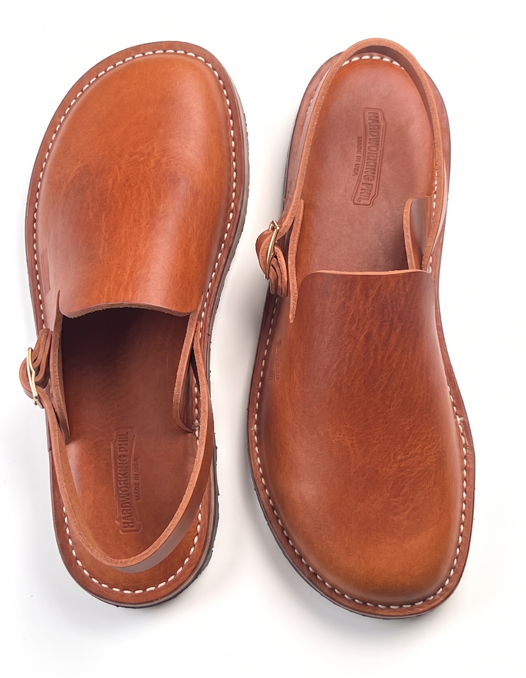 Dam Stomper Sandal (Horween) – Hardworking Phil